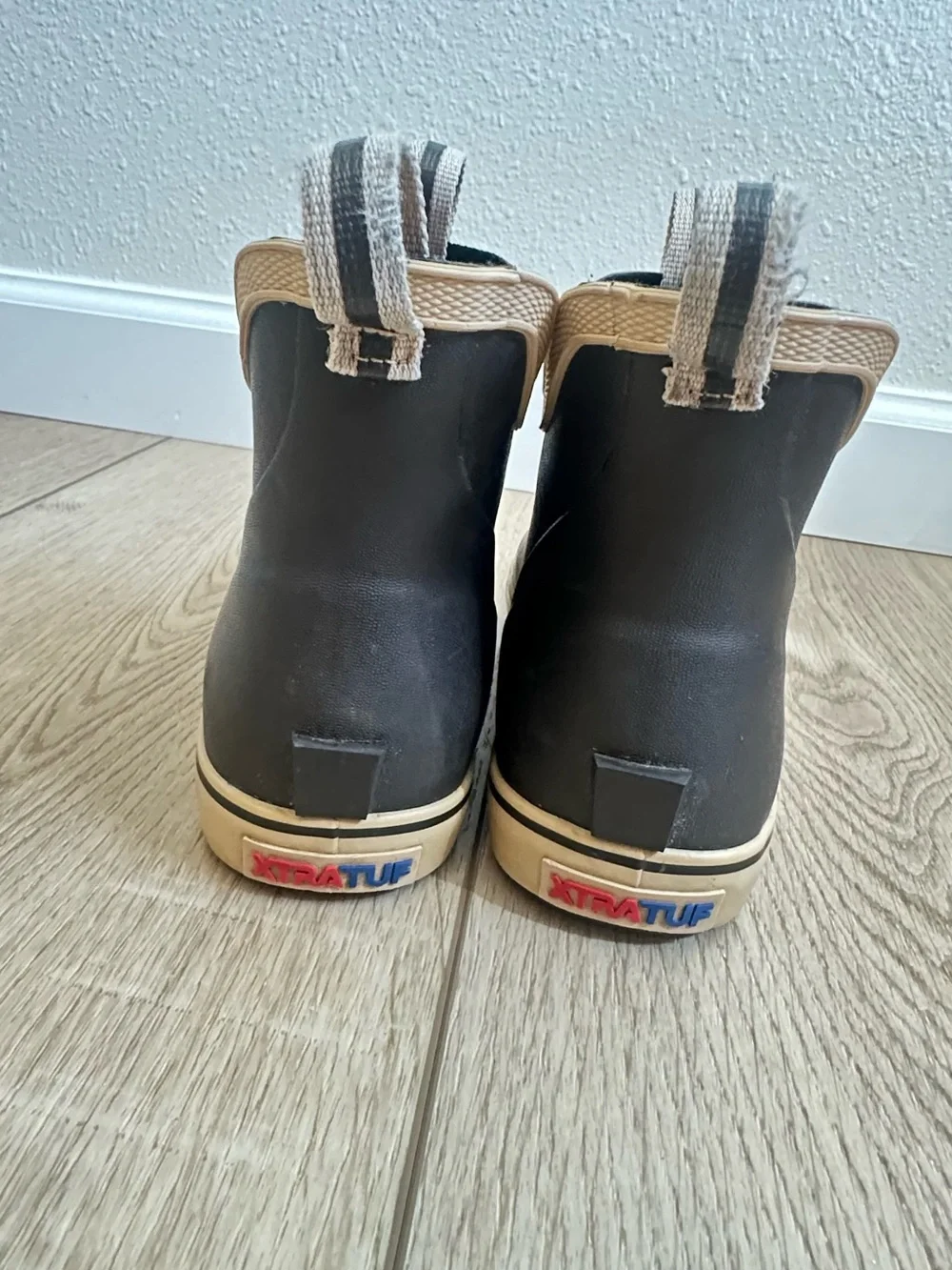 XTRATUF youth size 4 brown